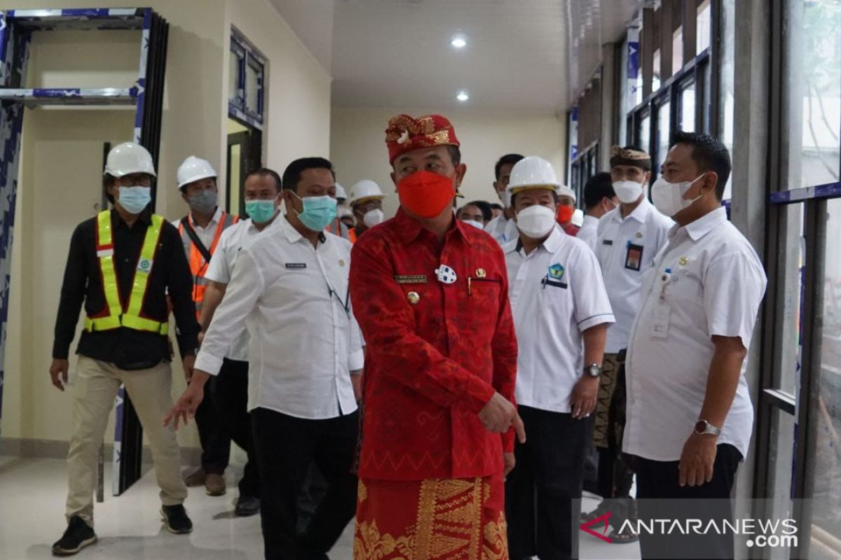 Bupati Karangasem pantau pembangunan puskesmas rawat inap di Kecamatan Abang