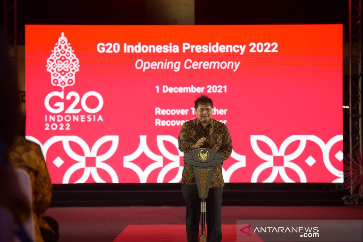 Indonesia to push global resilience during G20 Presidency: Hartarto