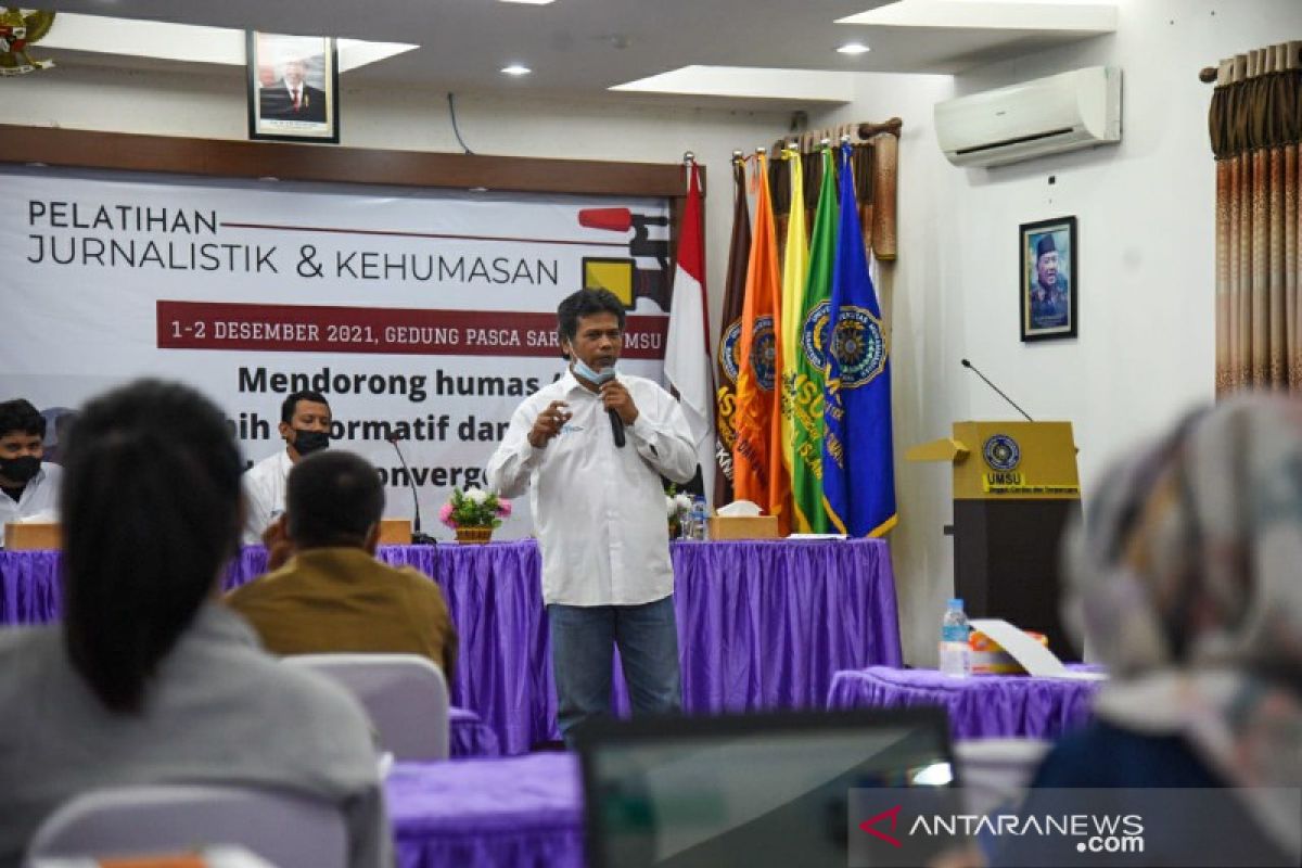 ANTARA Sumut gelar pelatihan jurnalistik dan kehumasan