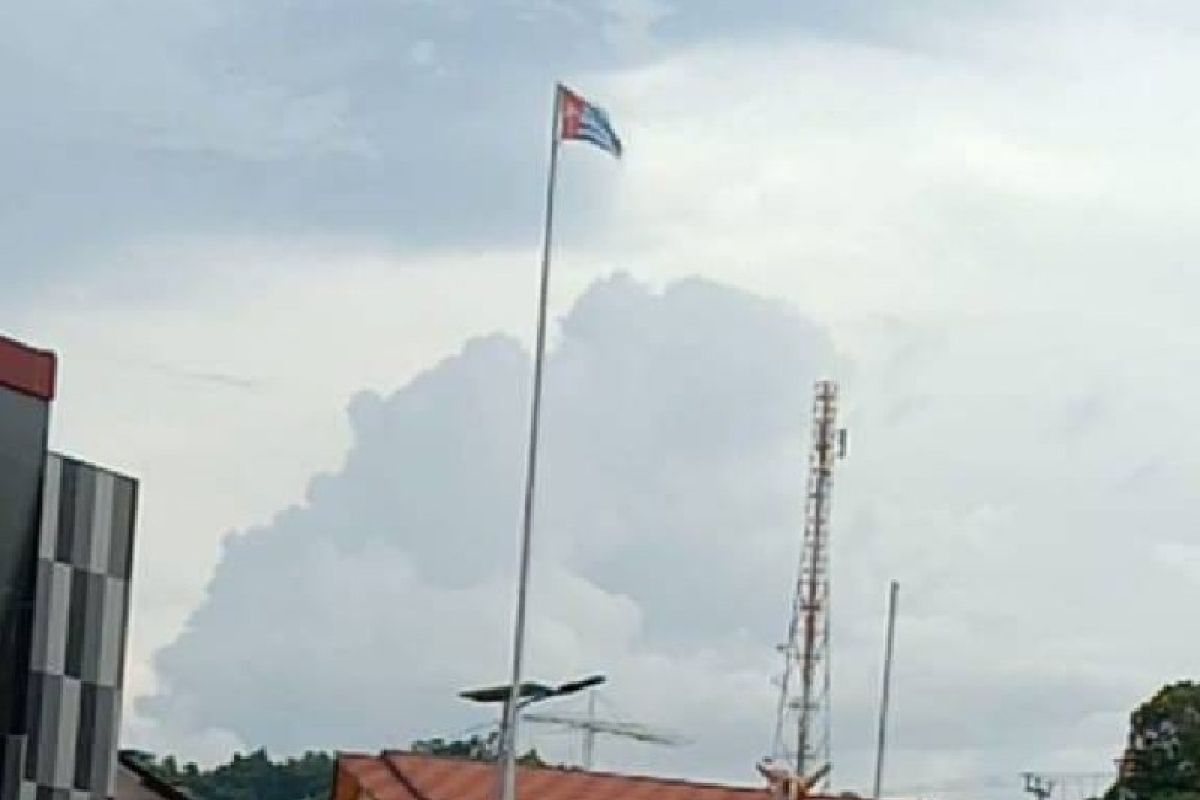 Kibarkan Bendera Bintang Kejora, polisi amankan tujuh orang