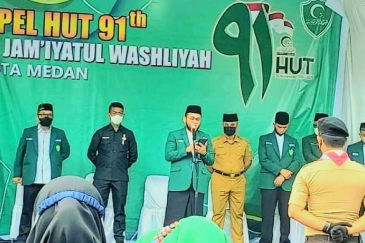 HUT Al Washliyah 91 Tahun, kader Al Washliyah jangan berhenti berjuang