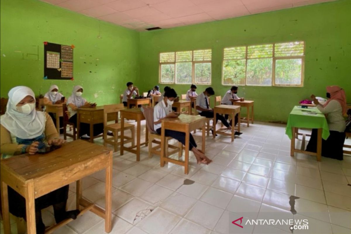 Pertama kali sejak pandemi COVID-19, sekolah tingkat TK - SMP di Tapin gelar PTM