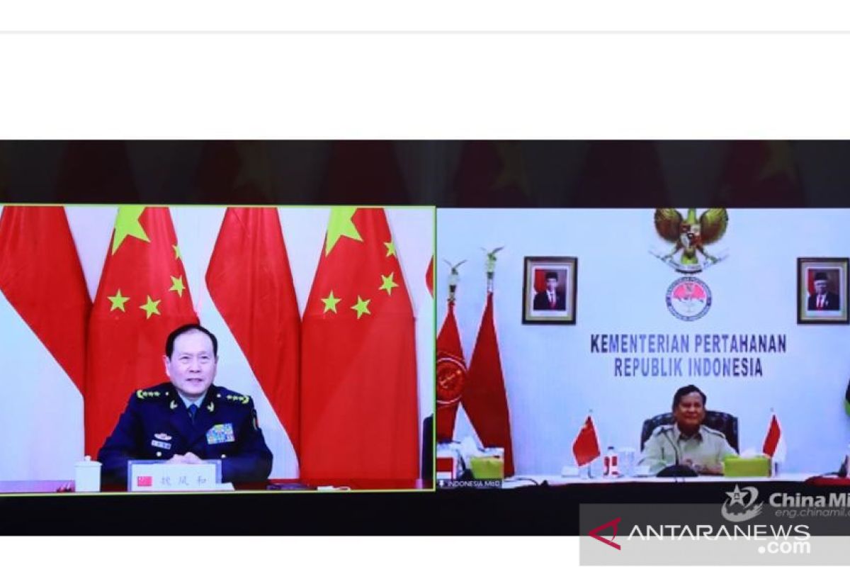 Menhan RI dan China bahas peningkatan kerja sama militer