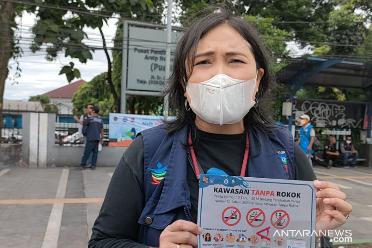 Dinkes Kota Bogor kampanyekan perubahan perilaku dan taat Perda KTR
