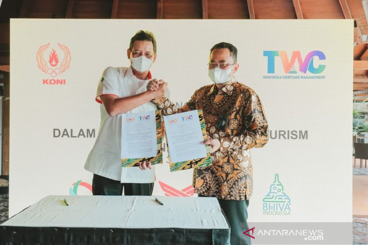 KONI Pusat dan TWC jalin kerja sama kembangkan potensi "sport tourism"