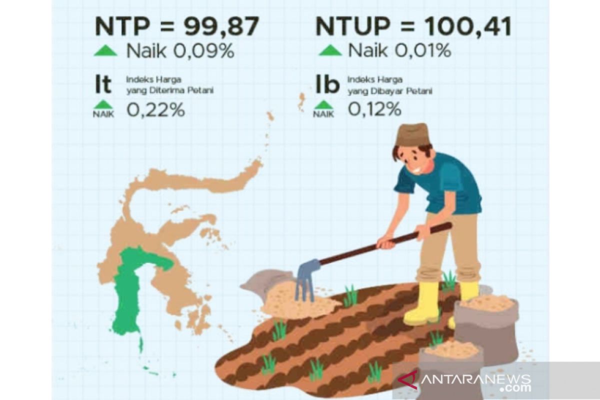 NTP Sulsel naik 0,09 persen pada November 2021