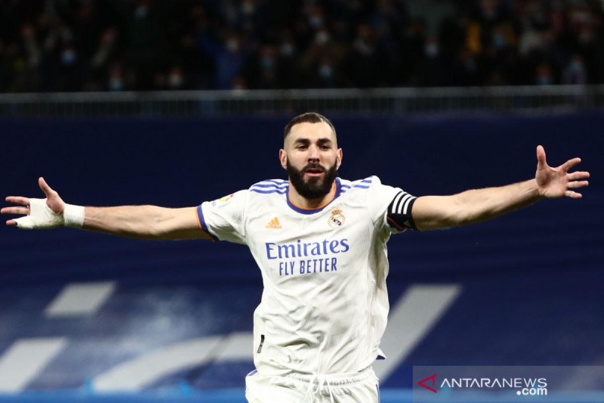 Gol tunggal Benzema bawa Real Madrid taklukkan Bilbao