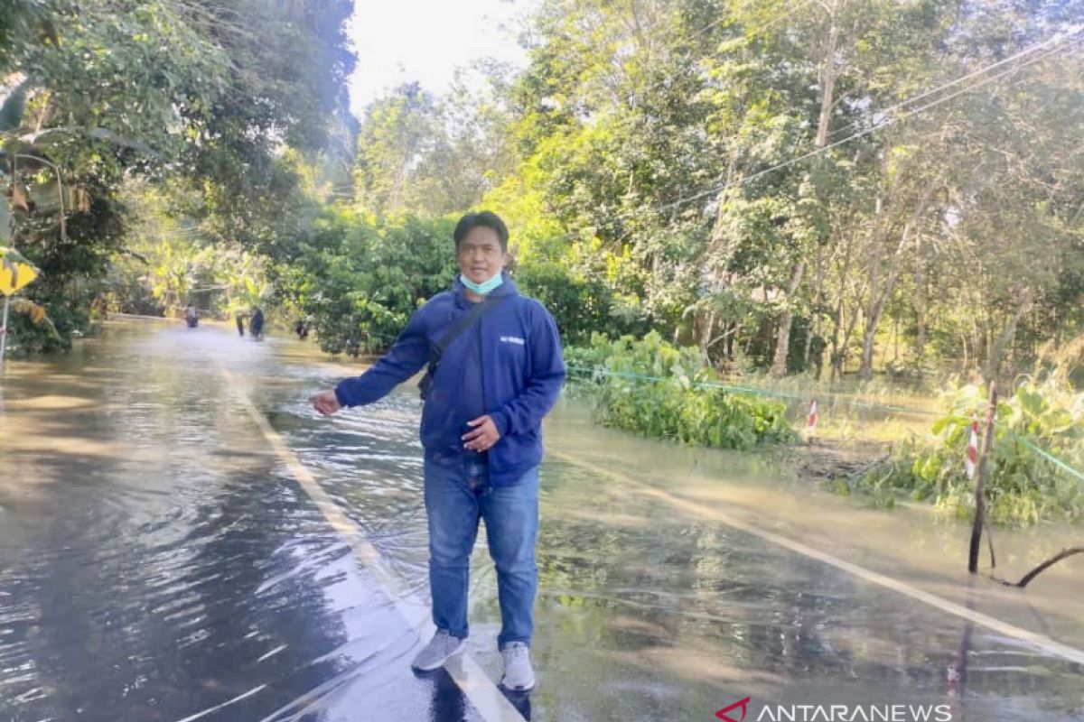 Sejumlah titik banjir di Balangan berangsur surut