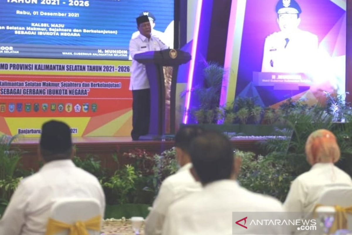 Bupati ikuti Musrenbang RPJMD Provinsi Kalsel