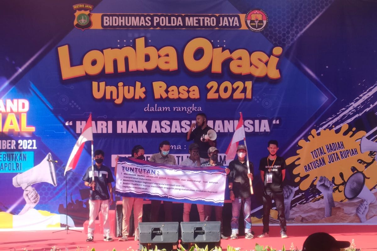 Polda Metro gelar Lomba Orasi Unjuk Rasa memperebutkan Piala Kapolri