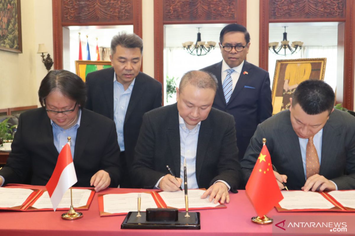 Pengusaha Indonesia-China tandatangani proyek industri migas Rp21,6 triliun