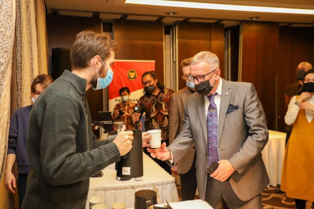 Tingkatkan peluang pasar ekspor kopi Indonesis, KBRI Moskow gelar festival kopi