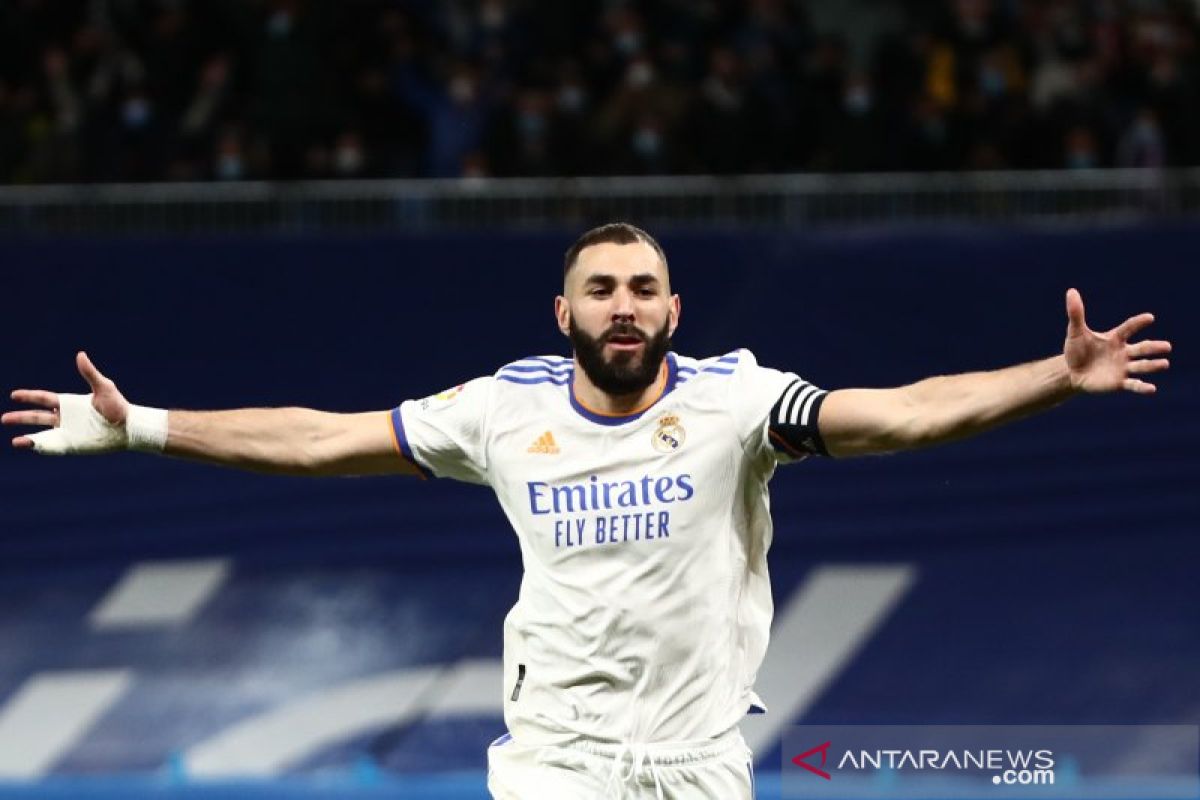 Gol semata wayang Benzema bawa Real Madrid taklukkan Athletic Bilbao 1-0