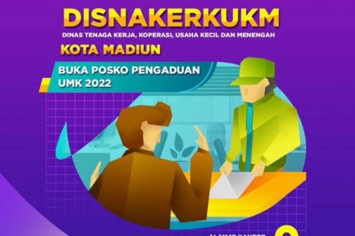 Disnakerkukm Kota Madiun buka layanan pengaduan UMK 2022