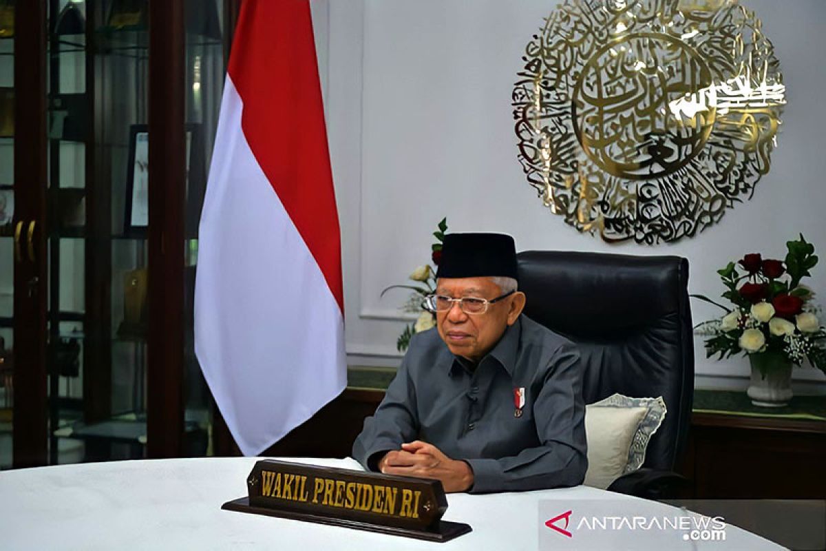 Wapres Ma'ruf Amin dorong umat Islam siap hadapi era 5.0