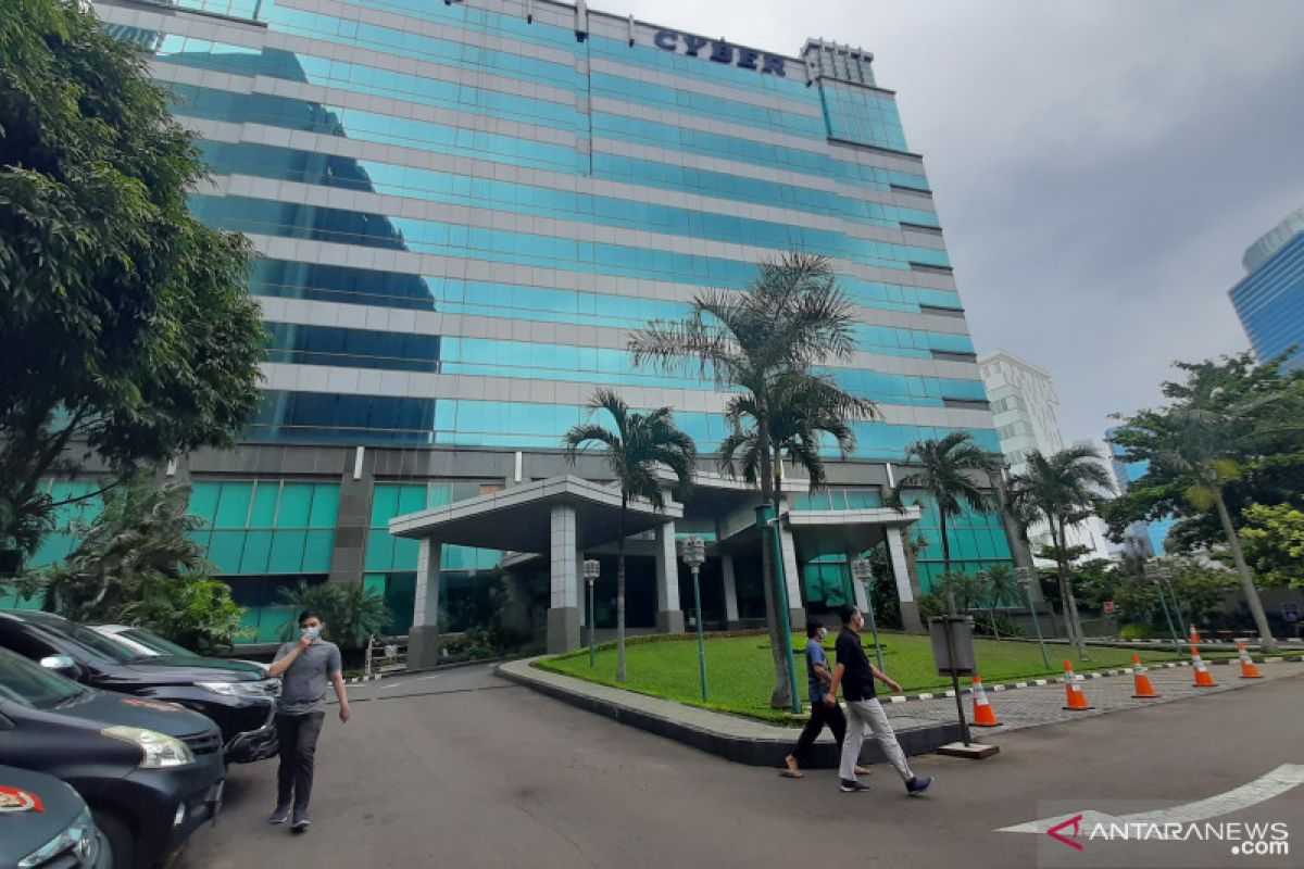 Gedung Cyber 1 telah beroperasi normal usai kebakaran