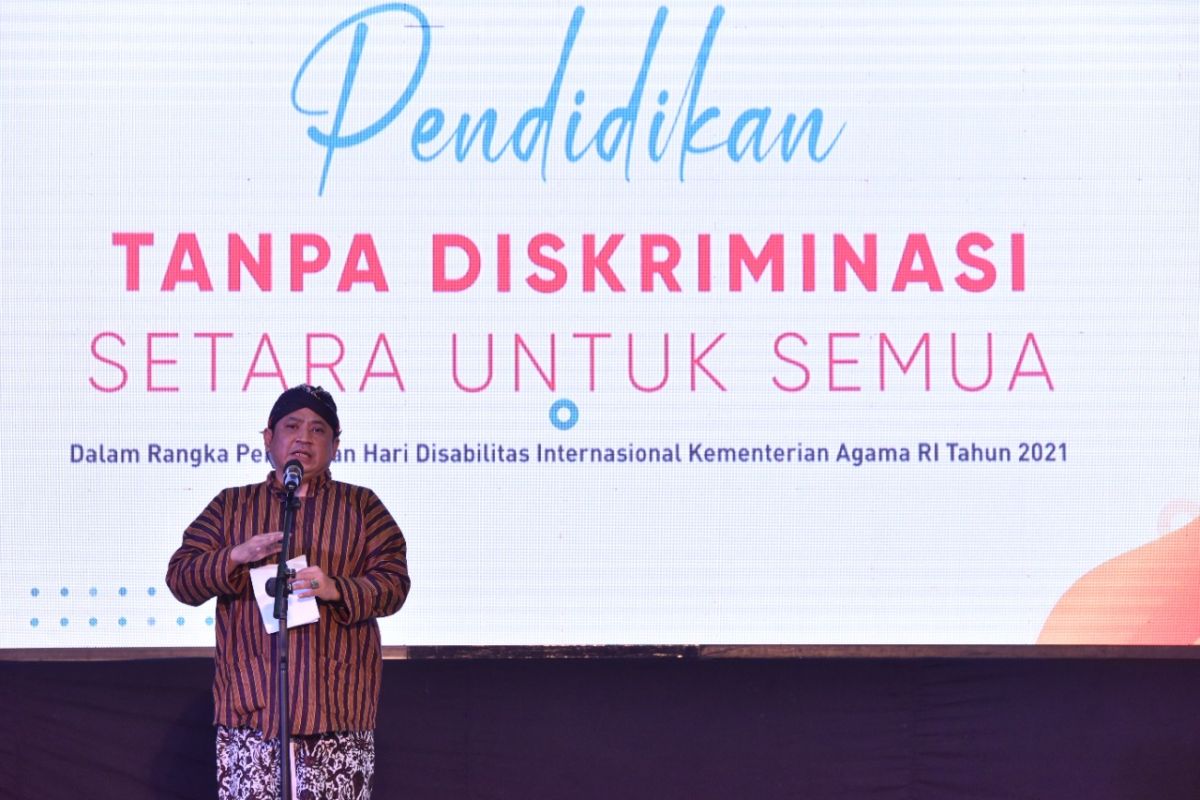 Satuan pendidikan di lingkup Kemenag harus ramah difabel