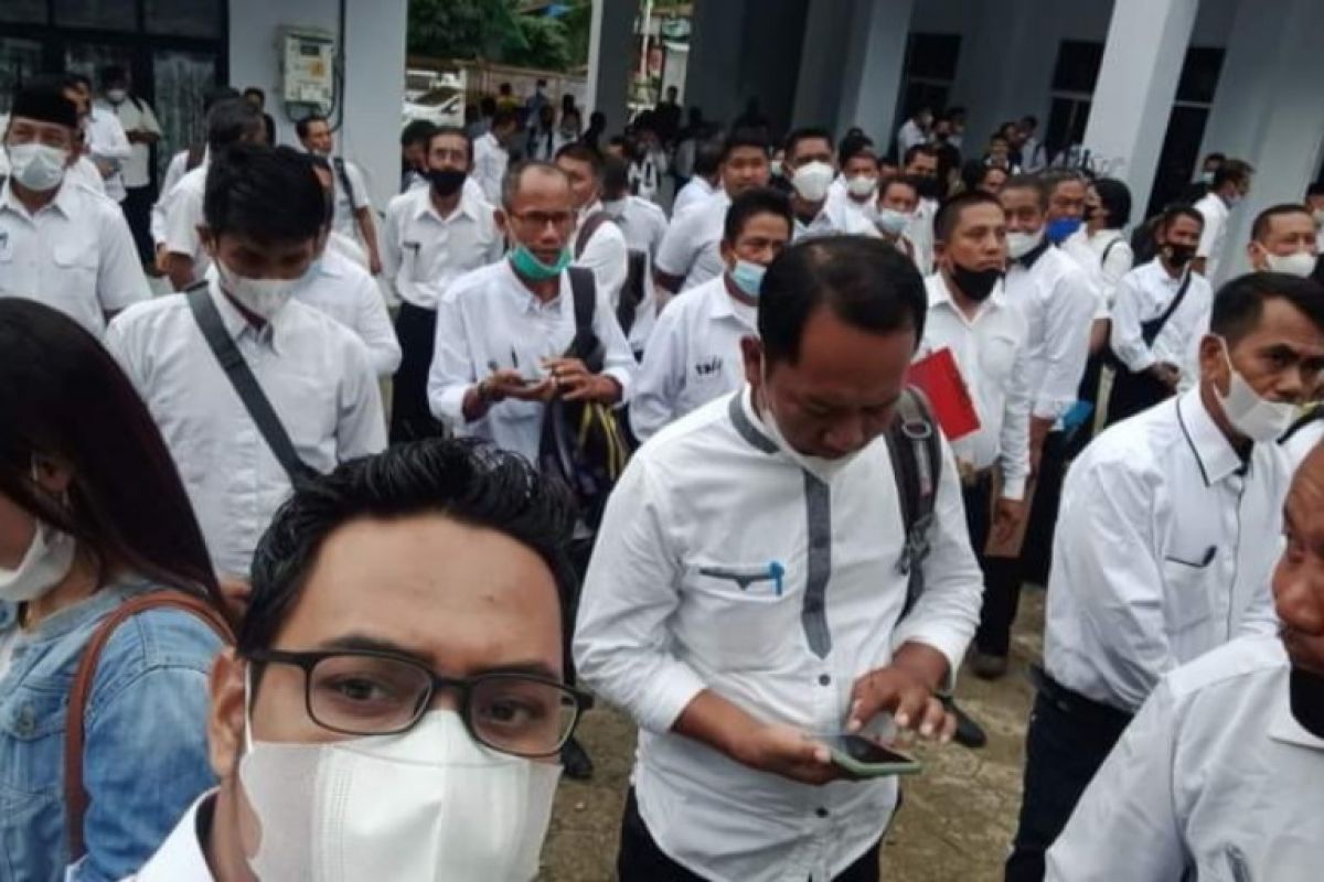 Pemkab Mamuju uji tulis dan wawancara 119 calon kepala desa untuk pilkades