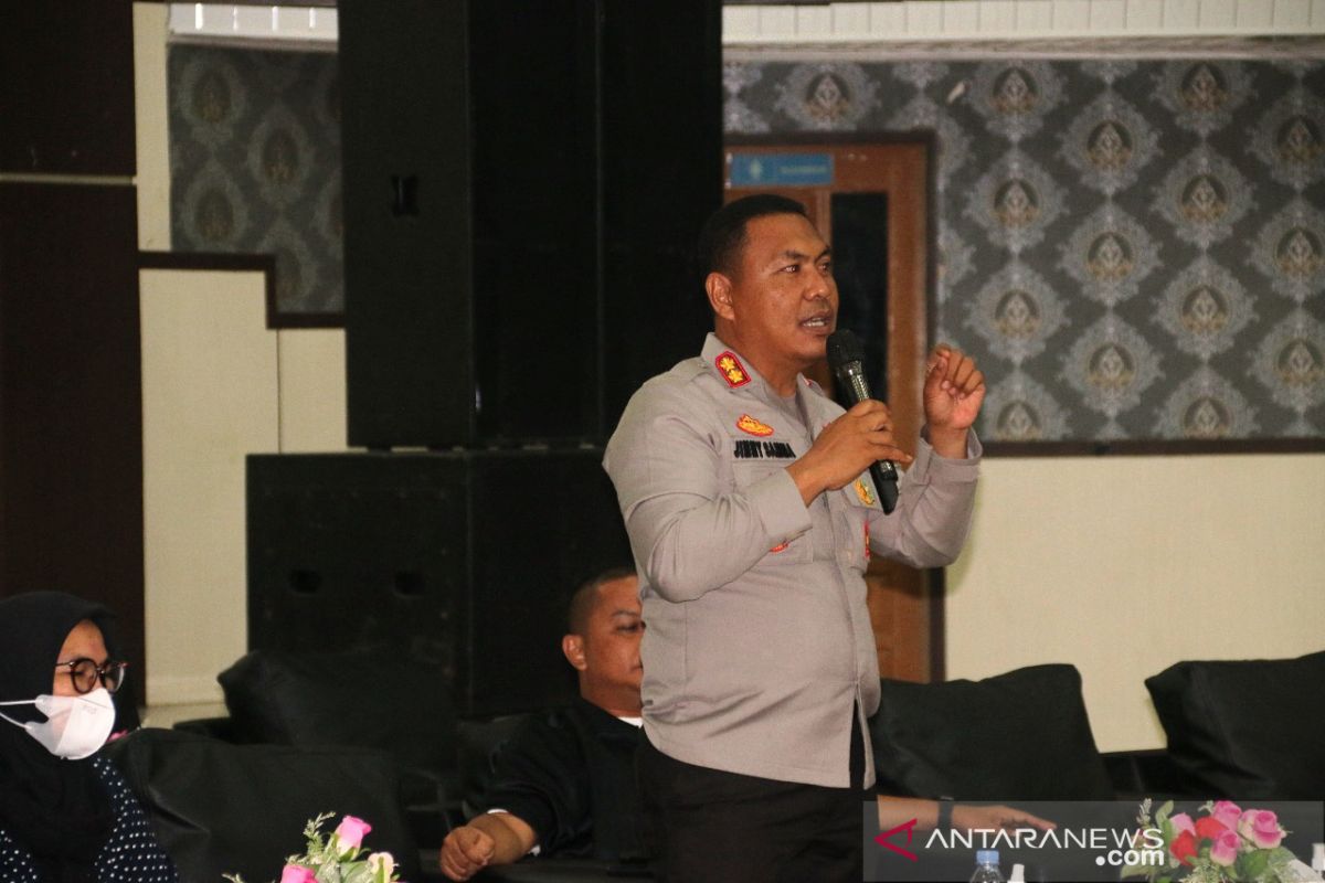 Kejar target vaksinasi di Tapteng, Kapolres: Saya tidak ingin tahu caranya, saya mau hasilnya