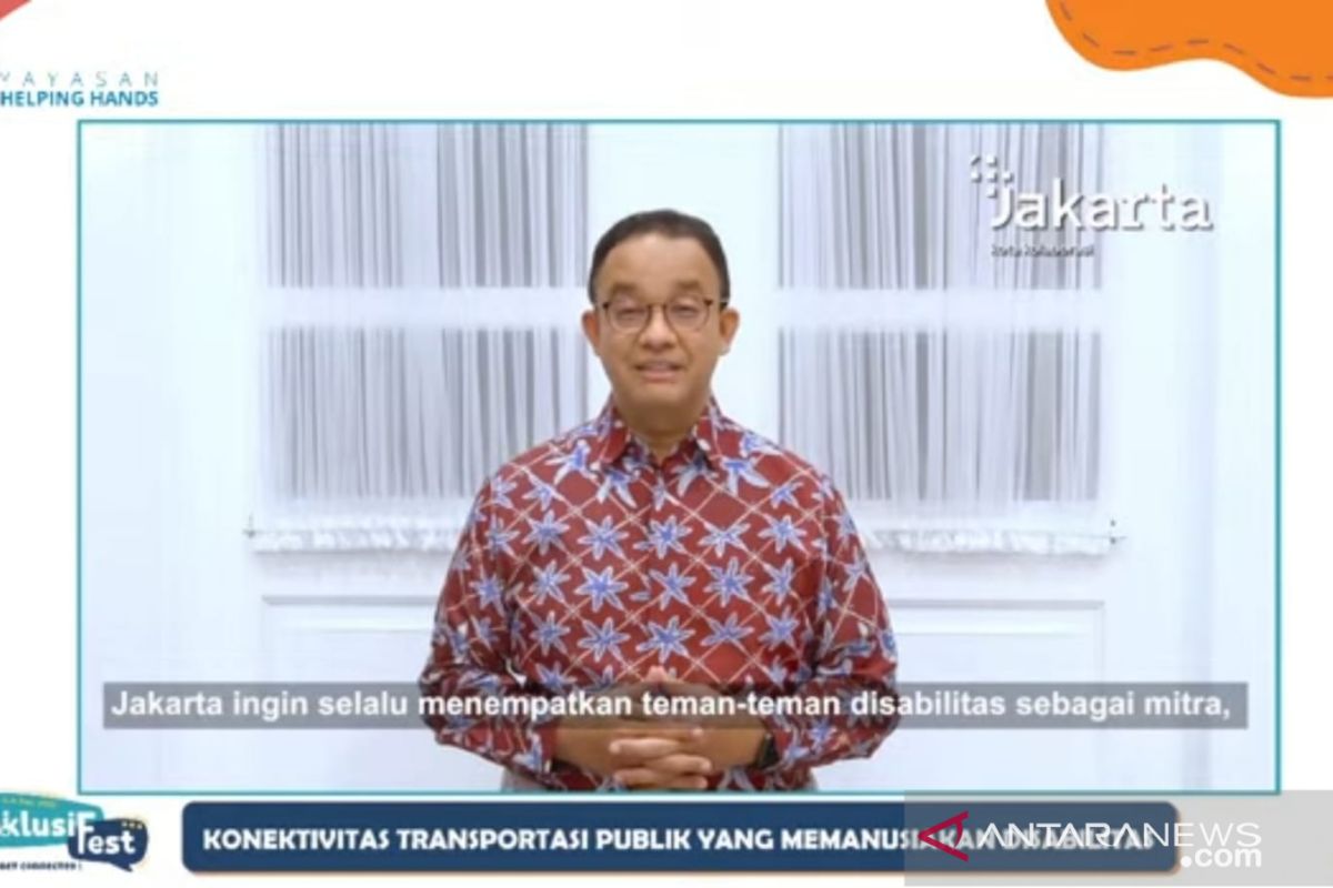 Baswedan pushes disabled-friendly public transportation