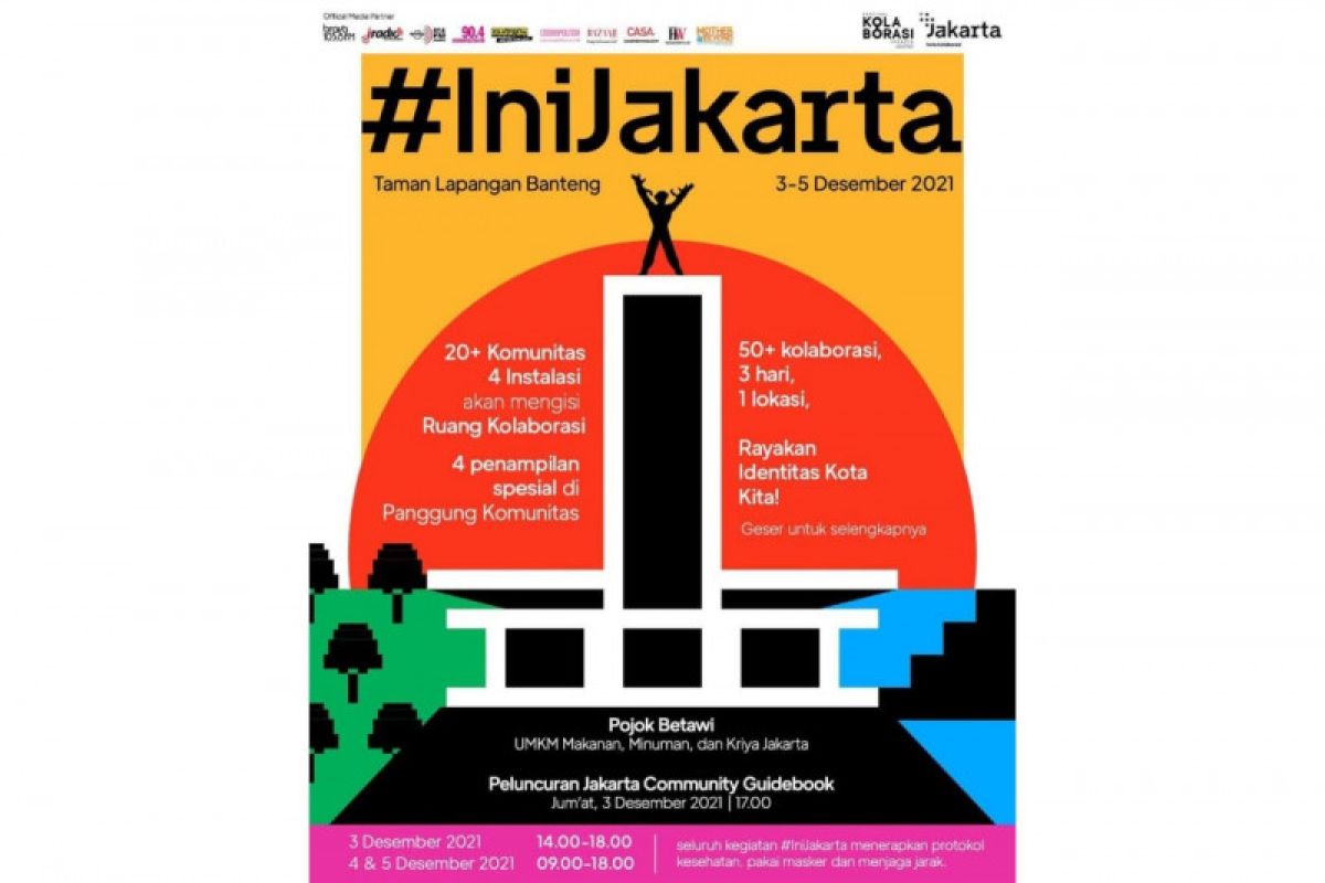 Pemprov DKI kolaborasi dengan warga gelar festival #IniJakarta