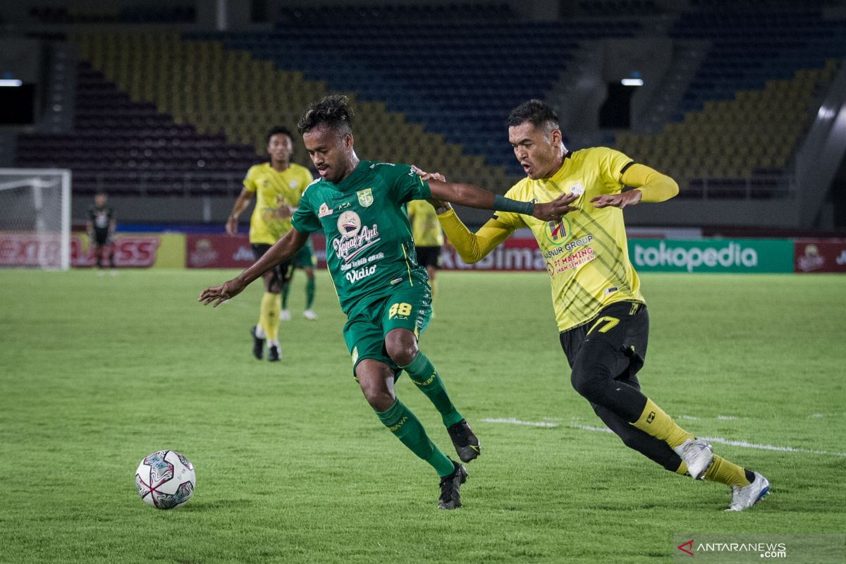 Pelatih Aji Santoso akui Persebaya bermain baik saat kalahkan Barito Putera