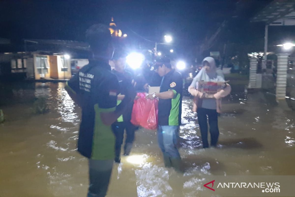 Banjir di Kelurahan Banjarmasin mulai berangsur surut