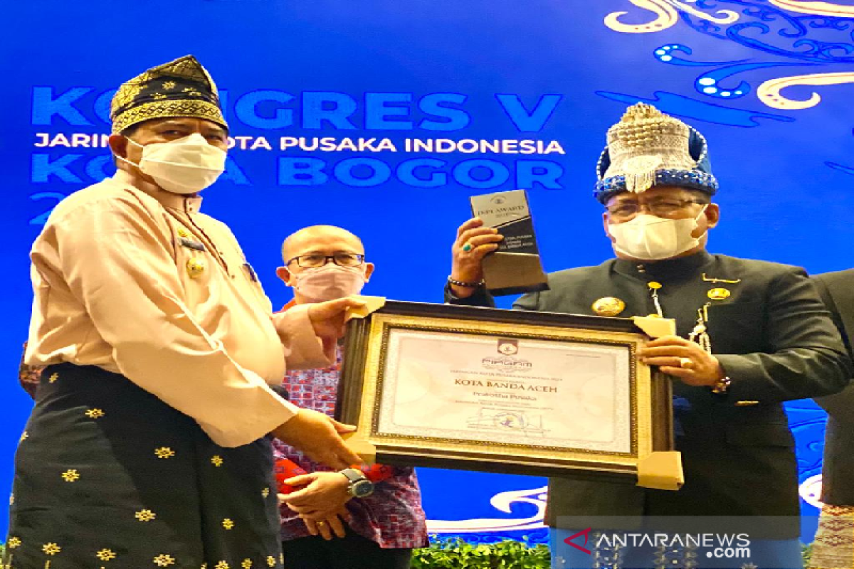 JKPI anugerahi Banda Aceh sebagai kota pratistha pusaka 2021