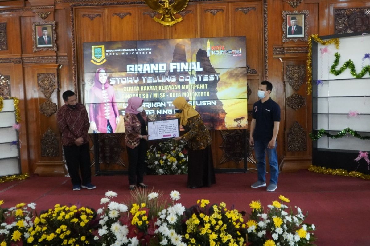 Pemkot Mojokerto gelar lomba mendongeng bagi siswa SD/MI