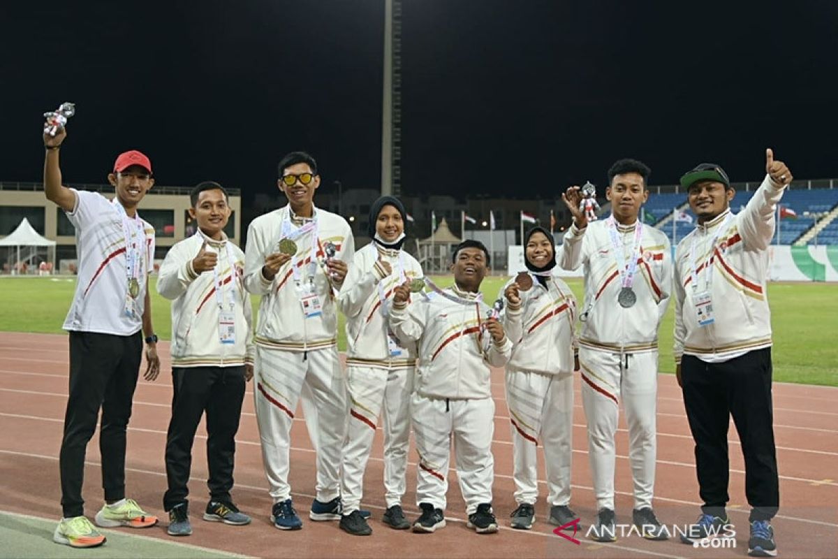 Atlet para-atletik Indonesia raih dua medali emas pada AYPG 2021