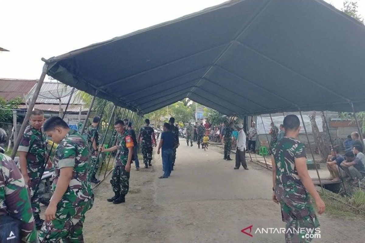 Prajurit TNI yang gugur dimakamkan di Aceh
