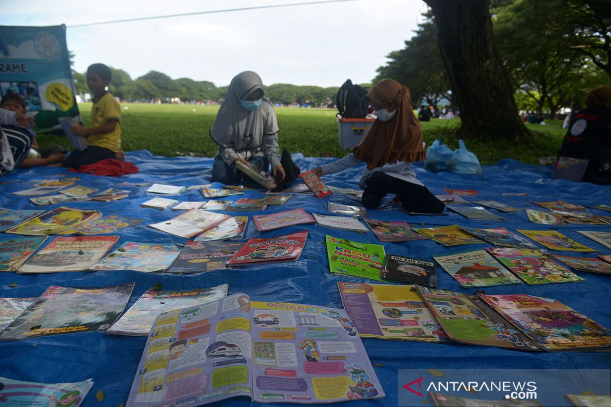 Wisata baca buku gratis ramah anak