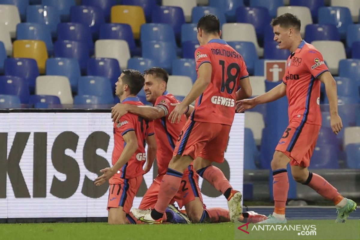 Napoli gagal raih kembali puncak klasemen akibat dibantai Atalanta 2-3