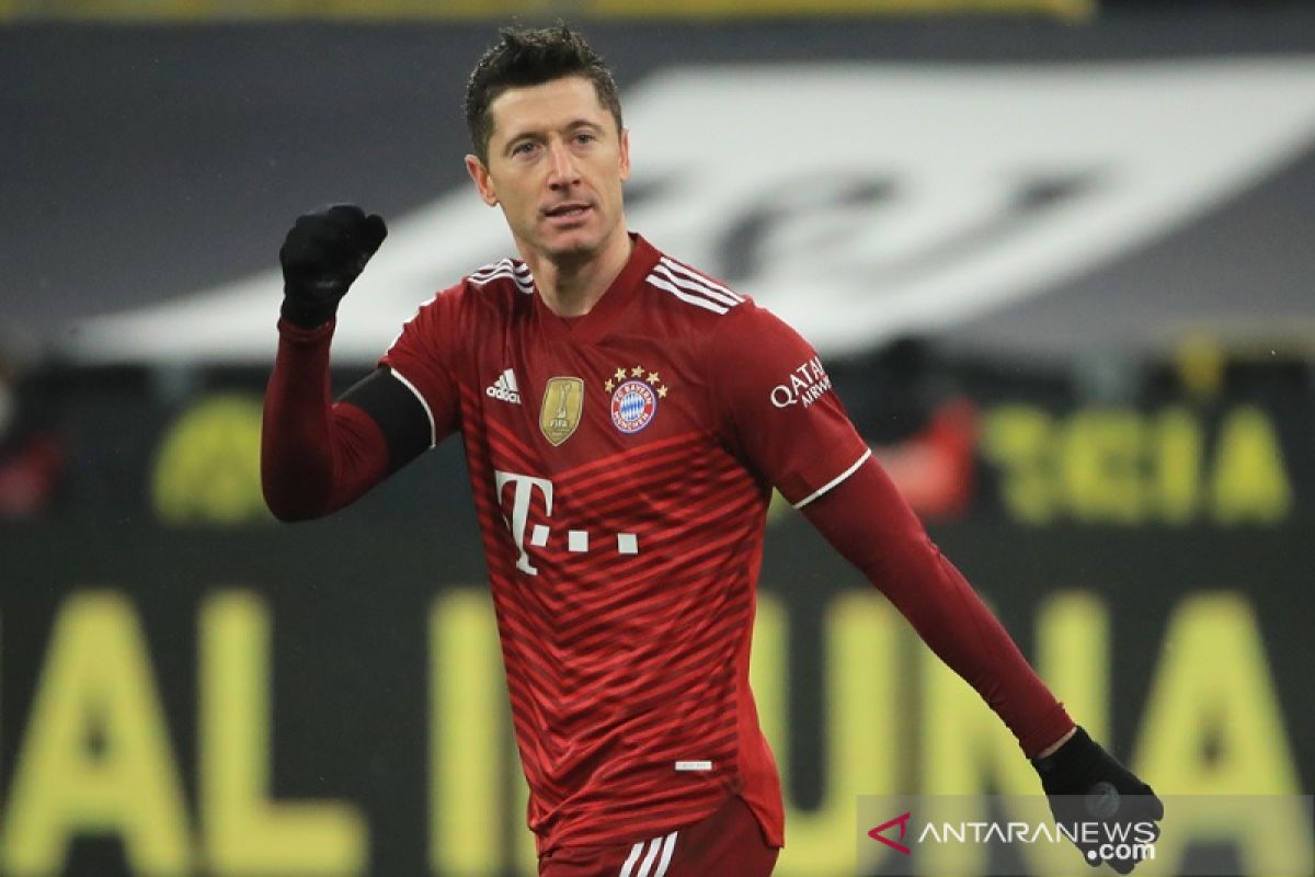 Lewandowski dwigol, Bayern  menangi drama Der Klassiker di Dortmund