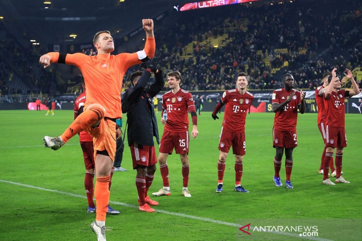 Bayern untung di antara klub-klub juara di Eropa 2020-21