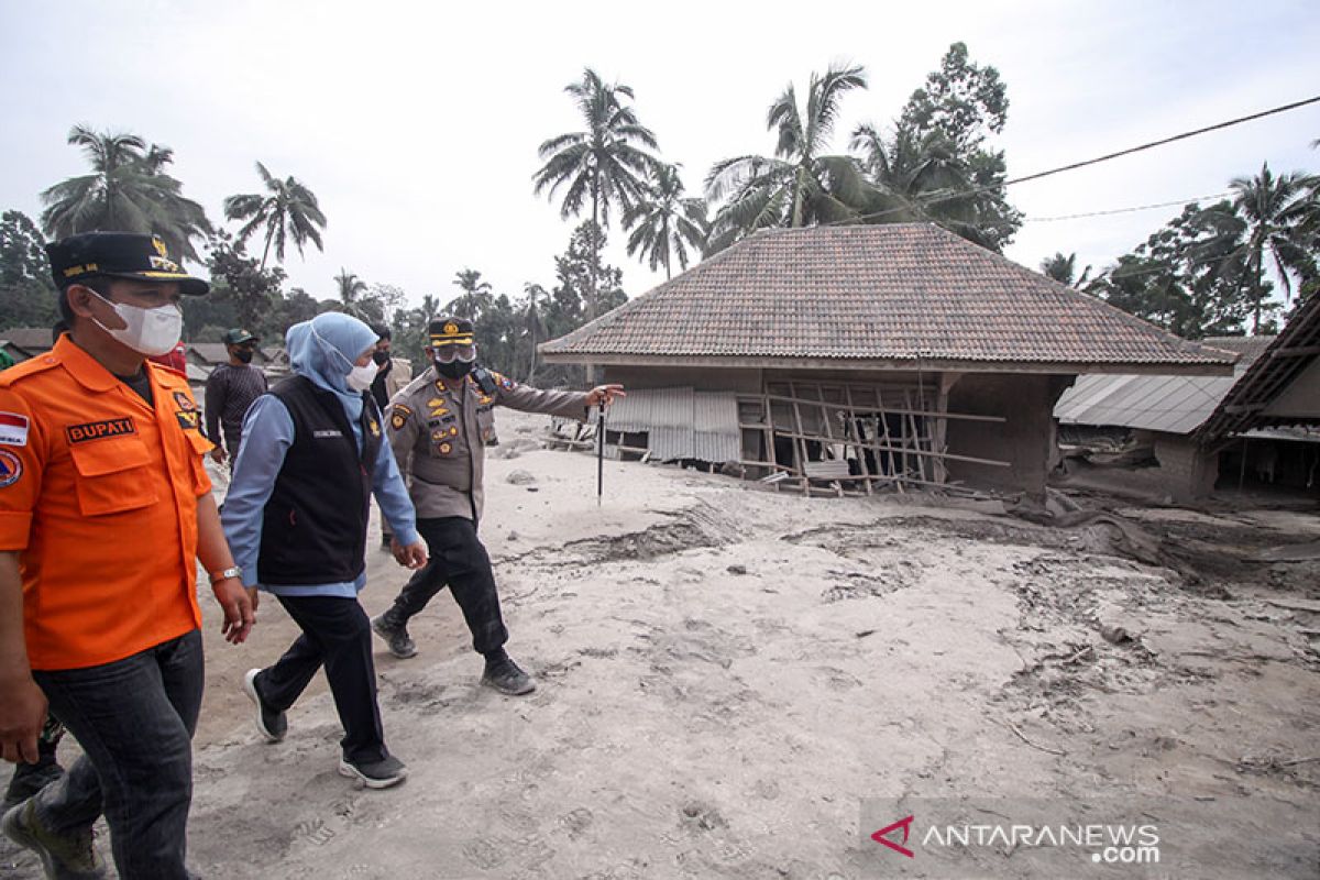 Amin asks officers to address aftermath of Mount Semeru's eruption