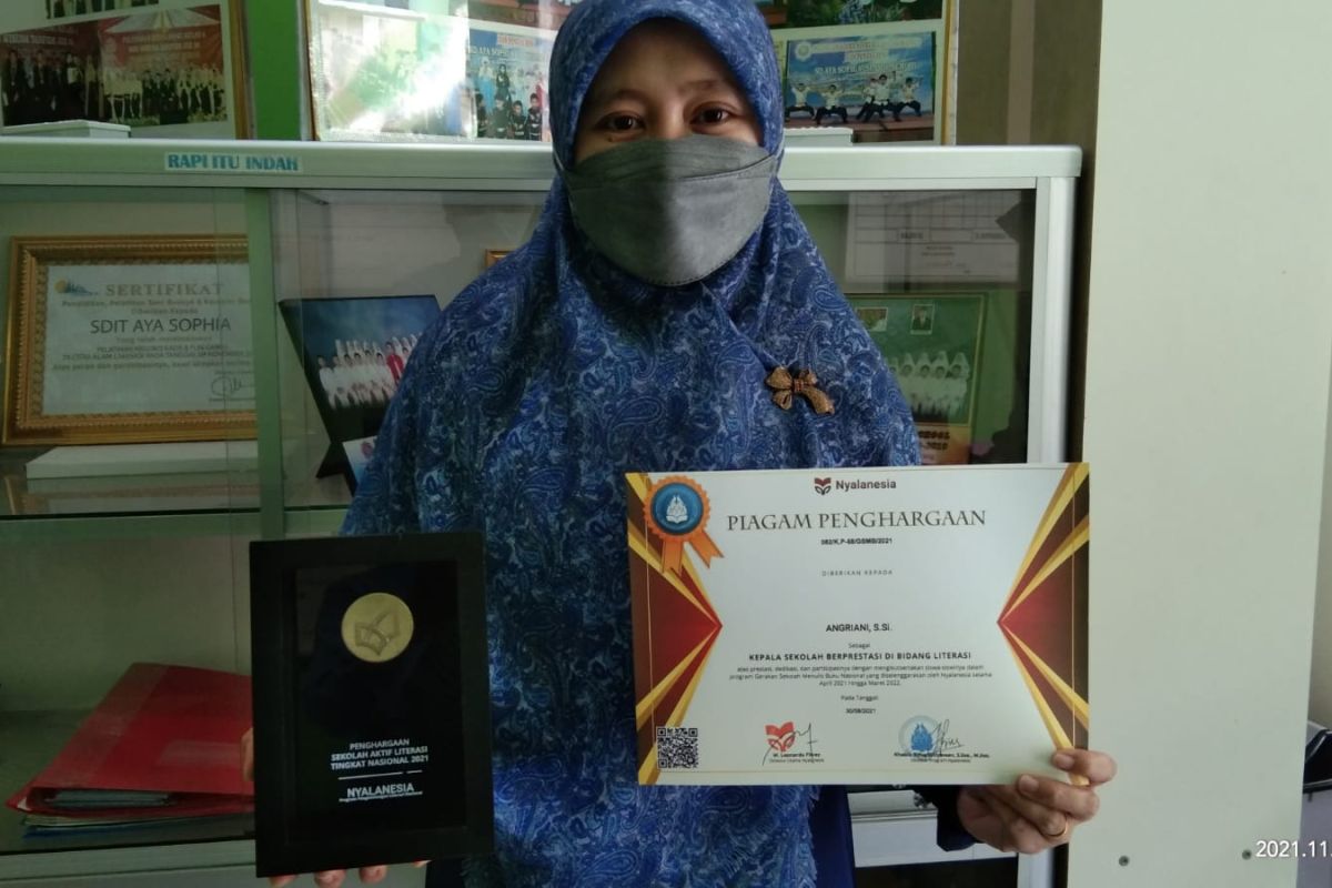 Aya Sophia Islamic School Tangerang raih prestasi literasi nasional