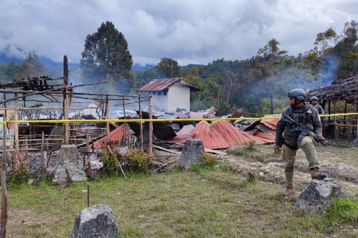 SMA Negeri 1 Oksibil Pegunungan Bintang Papua dibakar OTK
