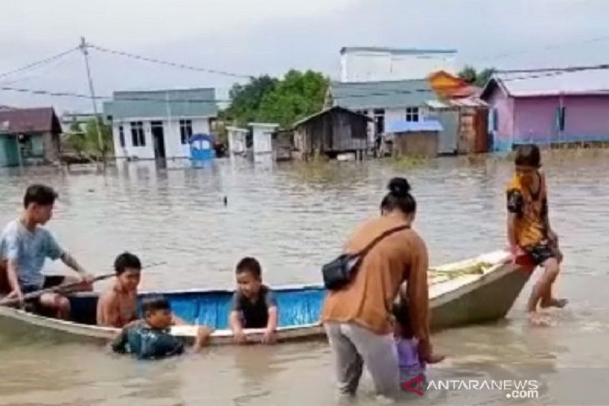 Rob rendam pemukiman dan sejumlah sudut Selatpanjang