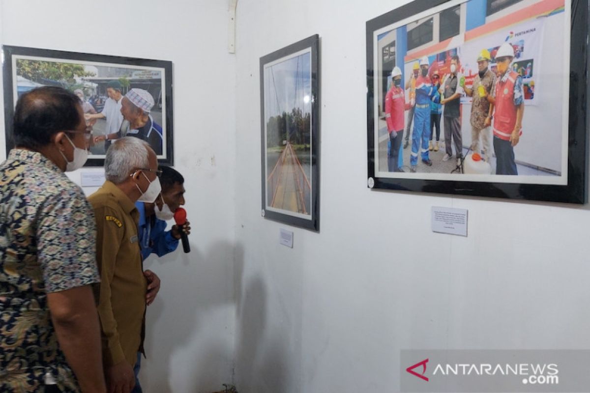 Antara Sumbar gelar pameran foto bertajuk CSR BUMN dimasa pandemi COVID-19 (Video)