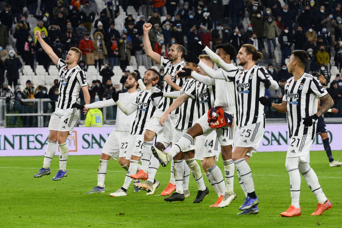 Juventus torehkan kemenangan penting  usai telan Genoa 2-0