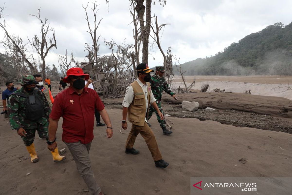 BNPB koordinasi dengan Kementerian PUPR pulihkan dampak erupsi Semeru