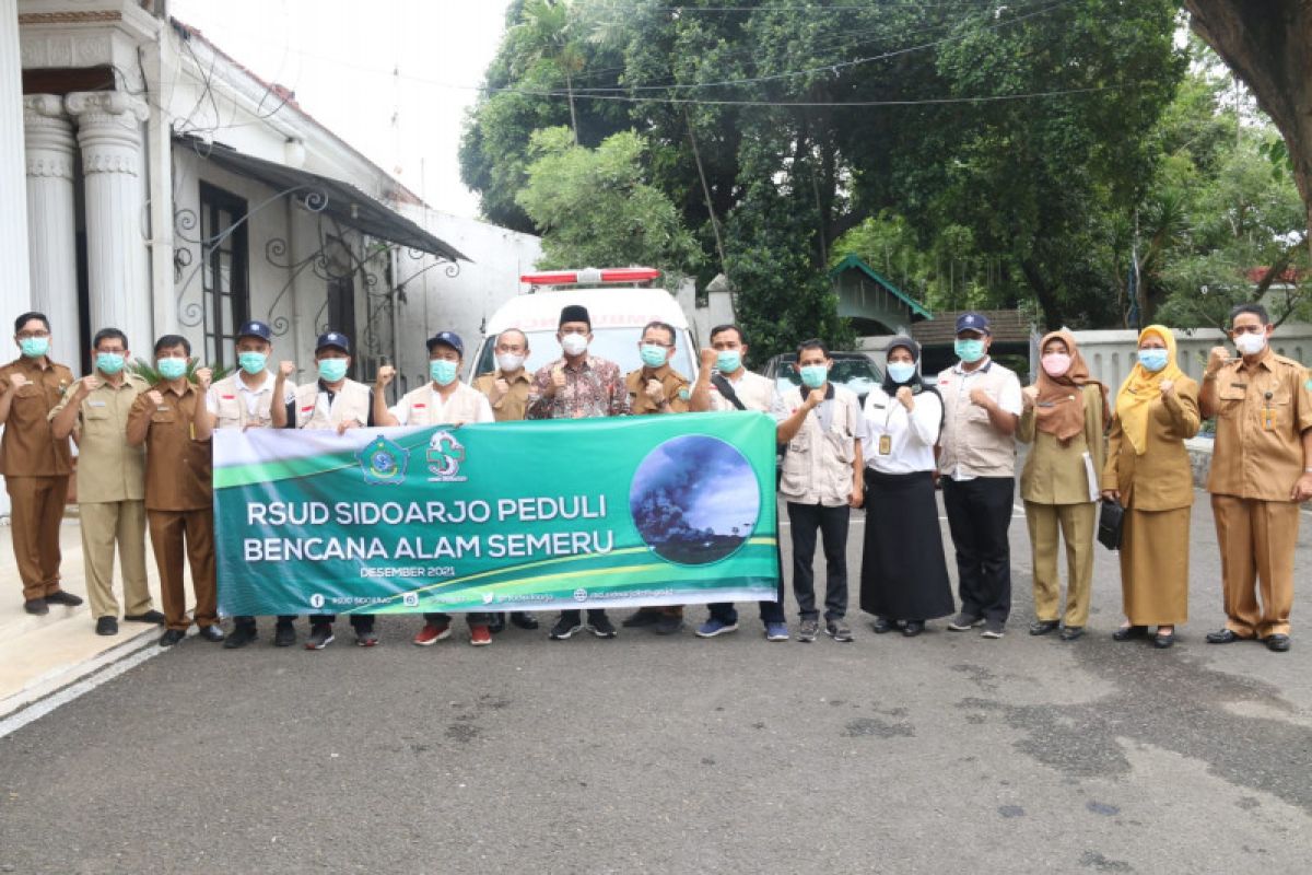 Sidoarjo kirim tenaga medis bantu korban letusan Semeru