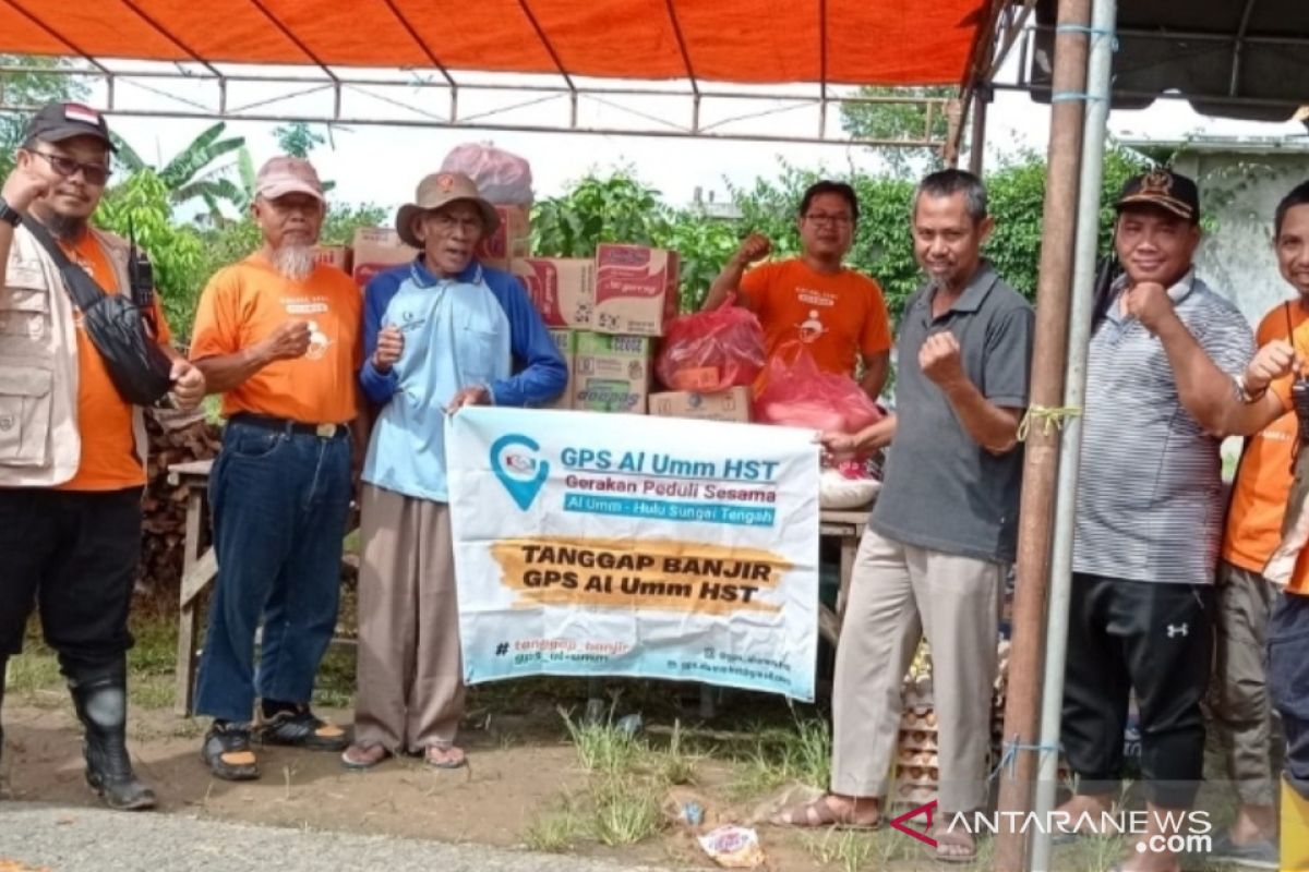 Desa Mahang Paku masih terendam, sejumlah bantuan terus disalurkan