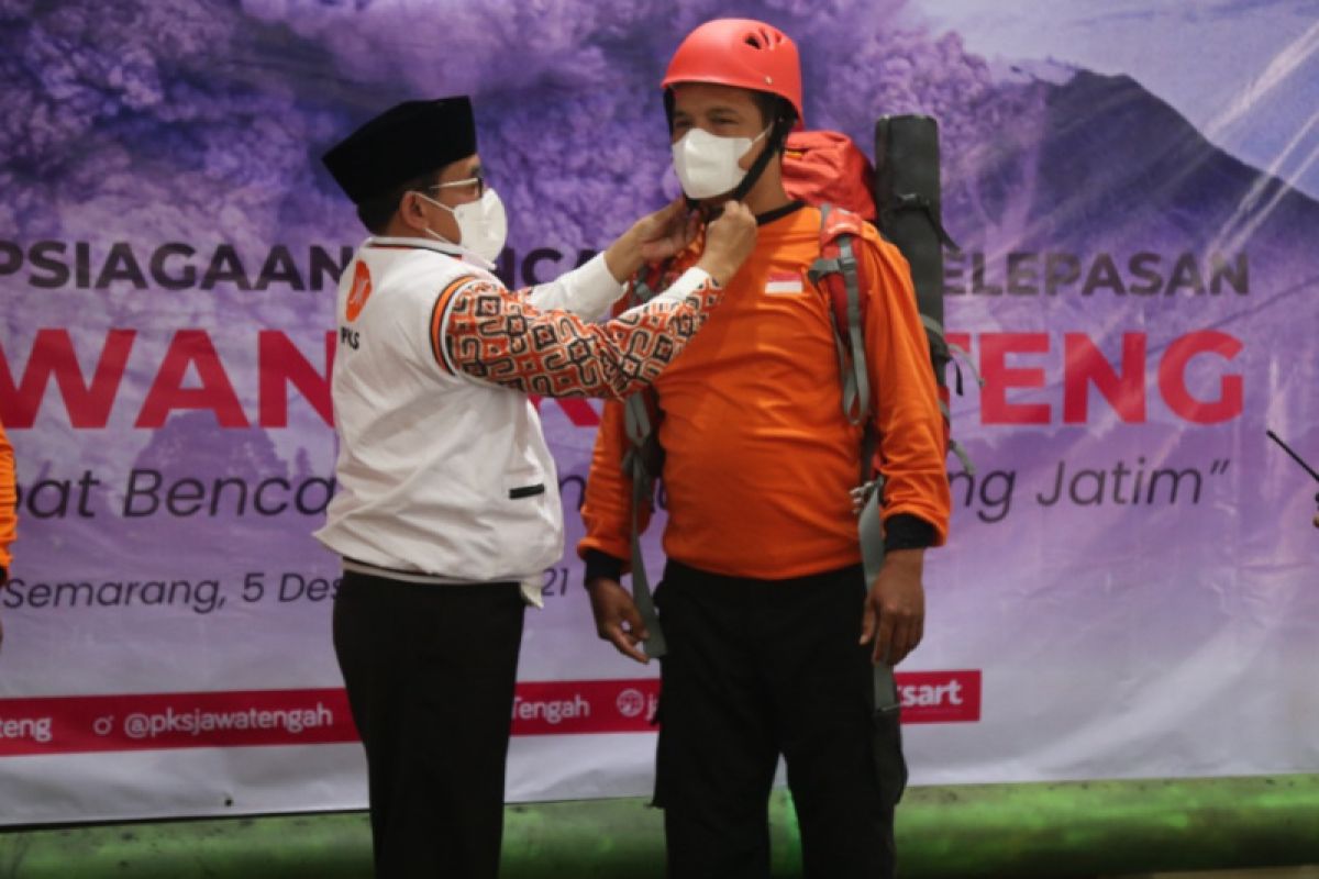PKS Jateng siap terjunkan 1.000 sukarelawan bantu warga korban letusan Semeru