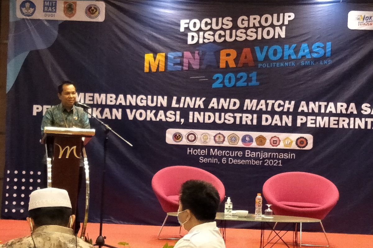 Program Menara Vokasi gelar FGD dengan industri dan Pemda di Banjarmasin