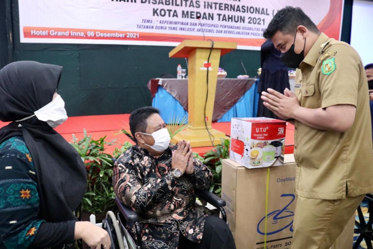 Wali Kota ajak penyandang disabilitas berkolaborasi dengan Pemkot Medan