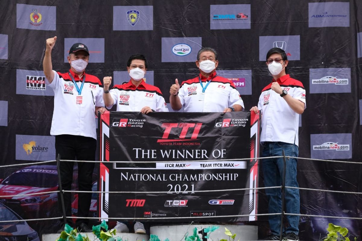Toyota Team Indonesia juara Kejurnas ITCR Max 2021