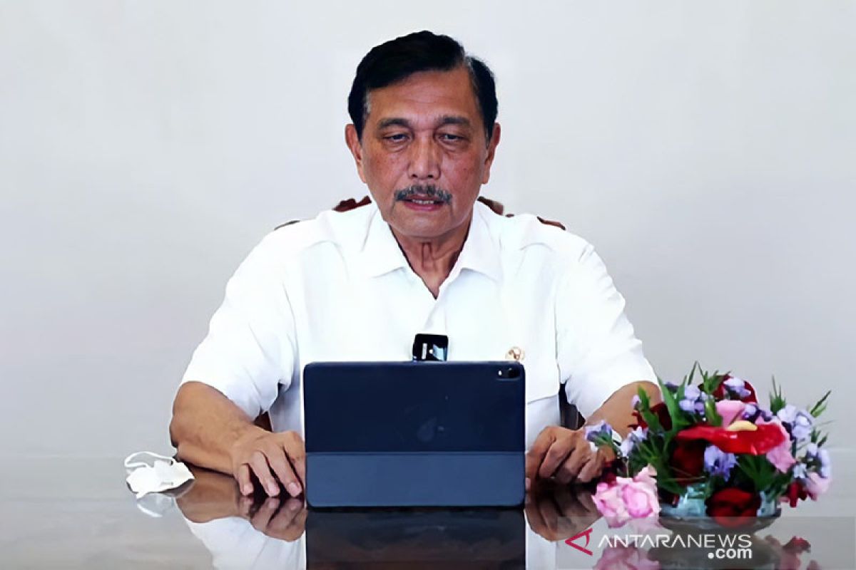 Luhut: Omicron lebih cepat menular, tapi tidak lebih parah