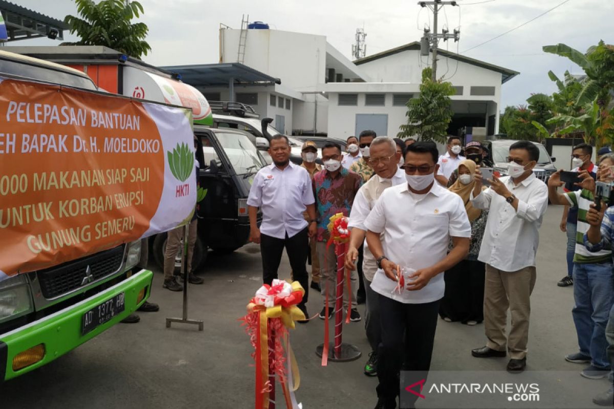 HKTI gandeng Makanku kirim bantuan makanan siap saji ke Lumajang